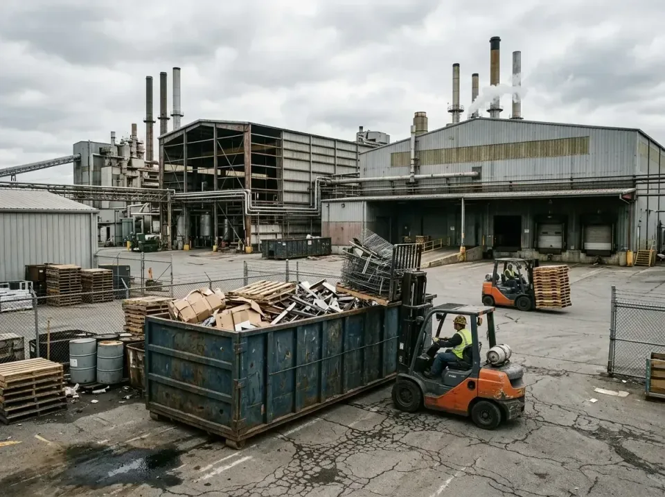 industrial-factory-scrap-conta-003 — frequently asked questions, Cheap Roll-off Dumpster Rentals in Rochelle, IL